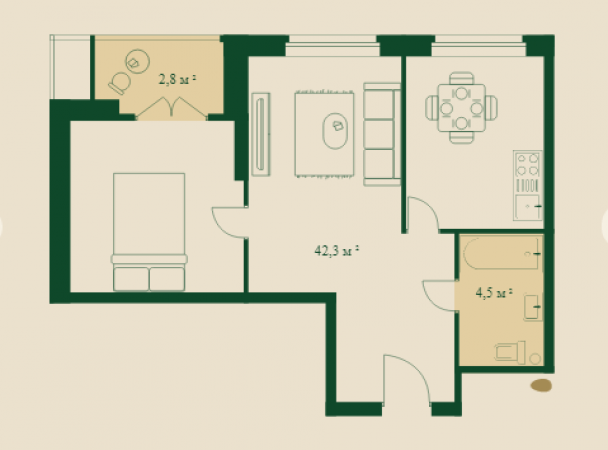 Фото ЖК Сказочный лес от Seven Suns Development. Жилой комплекс 